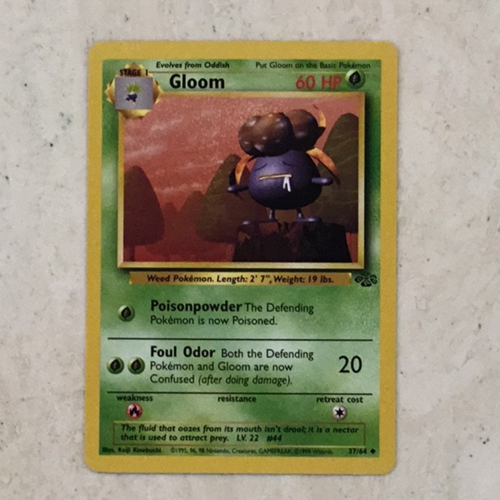 1999 Pokemon Cards Gastly 50/102 Cloyster 32/62 Golbat 34/62 Zubat Lot Of 8 Card - Picture 8 of 13